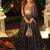 Royal Black Opulence Crepe Silk Lehenga with Fine Dori & Zari Embroidery