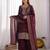 Womens new trendy stylish  embroidery beads work kurta set