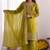 Womens new trendy stylish  embroidery beads work kurta set