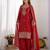 Womens new trendy stylish  embroidery beads work kurta set