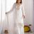 Womens new trendy stylish  embroidery beads work kurta set