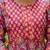Floral printed pure cotton round neck kurta trouser and dupatta set