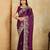 Women’s Purple Designer Saree