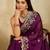 Women’s Purple Designer Saree