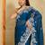 Floral Embroidered Party Wear Saree