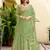 Parrot  Silk blend Embroidered Lehenga Choli