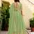 Parrot  Silk blend Embroidered Lehenga Choli