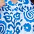 Floral printed pure cotton v neck kurta trouser and dupatta set