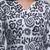 Floral printed pure cotton v neck kurta trouser and dupatta set