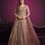  PINK sequin embroidered GOWN 