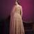  PINK sequin embroidered GOWN 