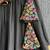 Black embroidered cotton silk lehenga set