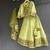 Lime green embroidered silk lehenga set