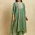 Cotton muslin embroidered suit set