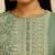 Cotton muslin embroidered suit set