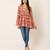 floral printed short kurti for women | cotton blend a-line tunic top