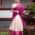 Traditional Checked Poly Cotton South Style Lehenga Choli with Dupatta