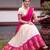 Traditional Checked Poly Cotton South Style Lehenga Choli with Dupatta