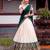 Traditional Checked Poly Cotton South Style Lehenga Choli with Dupatta