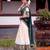 Traditional Checked Poly Cotton South Style Lehenga Choli with Dupatta
