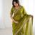 Mehendi Green Designer Fancy Embroidered Border Saree