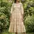 floral printed cotton midi dress