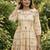 floral printed cotton midi dress