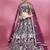 wine net embroidered lehenga choli with dupatta
