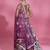 wine net embroidered lehenga choli with dupatta