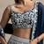 blue georgette embroidered lehenga choli with dupatta