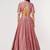 pink art silk embroidered lehenga choli with dupatta