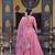 Art  Silk Sequins Embroidered Lehenga choli with dupatta