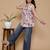 multicolor rayon printed dress