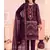 Purple pakistani crunchy silk heavy salwar kameez for women
