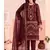 Red pakistani crunchy silk heavy salwar kameez for women