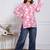 Women's rayon handmade block printed rayon fabric designer tops & tunics