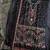 Black pakistani crunchy silk heavy salwar kameez for women