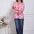 Women's rayon handmade block printed rayon fabric designer tops & tunics