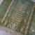 Heavy embroidery worked two ton moss silk parrot green suit for women