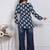 blue rayon printed kurtis