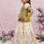 New kids white color little deer forest fantasy lehenga choli set