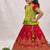 New kids red color  little deer forest fantasy lehenga choli set