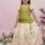 New kids white color little deer forest fantasy lehenga choli set