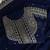 New georgette short salwar kameez pakistani style navy blue