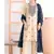 Khadi cotton white suit with blue dupatta 3 piece pair for women