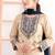Khadi cotton white suit with blue dupatta 3 piece pair for women
