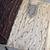 Khadi cotton white suit with brown dupatta 3 piece pair for women