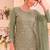 Pista green vichitra silk palazzo suit for women festival wear