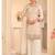 White vichitra silk palazzo suit for women festival wear