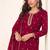 Bollywood style dark pink georgette suit for women